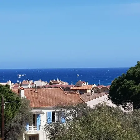 Flat Terrace Sea View Daire Antibes